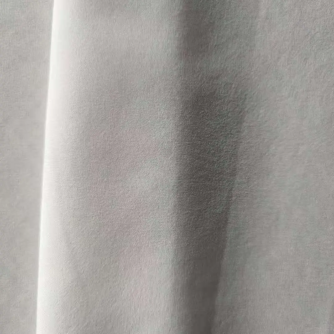 Good Selling Recycled 90% Polyester 10% Spandex Stretch Fabric Recycled Plain Four Way Stretch Fabric